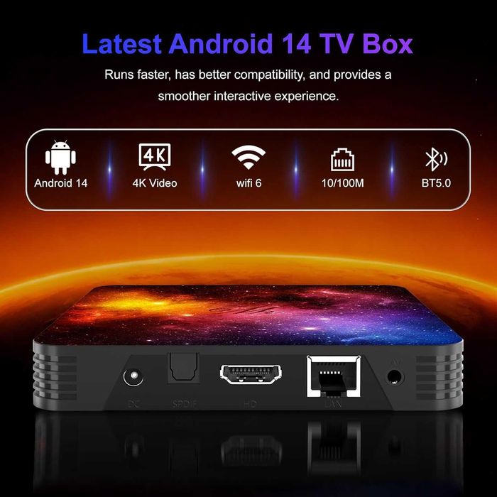 Box Android Tv Android 14