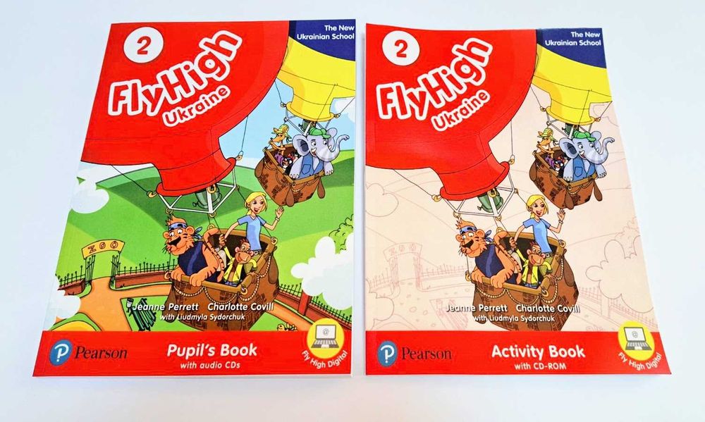 Fly High Ukraine 1 2 3 4. Комплект: Pupils Book and Activity Book