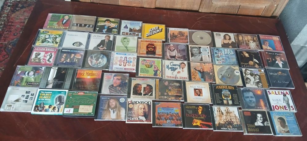 Kolekcja płyt CD 226 sztuk