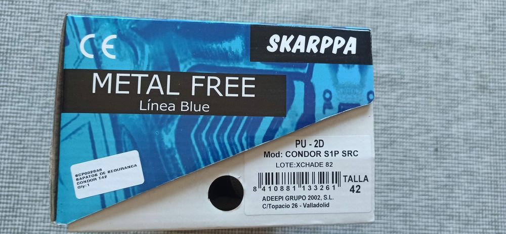 Sapato biqueira aço