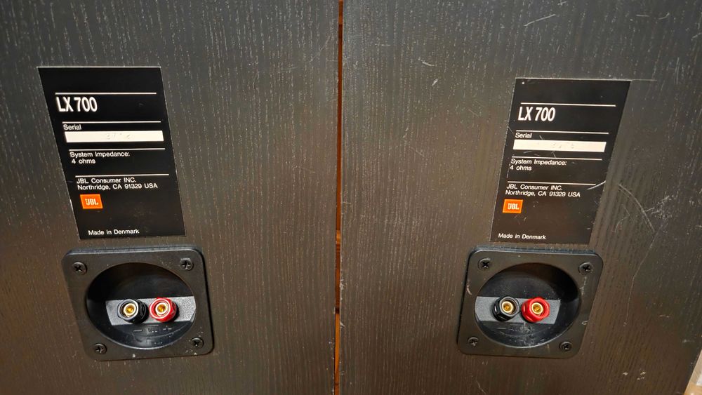 Kolumny JBL LX 700 podłogowe 125W 4Ω solidne głośniki stereo