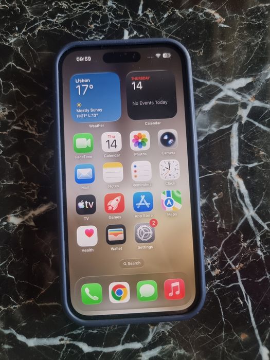 Iphone 16 256GB preta | Excelente estado