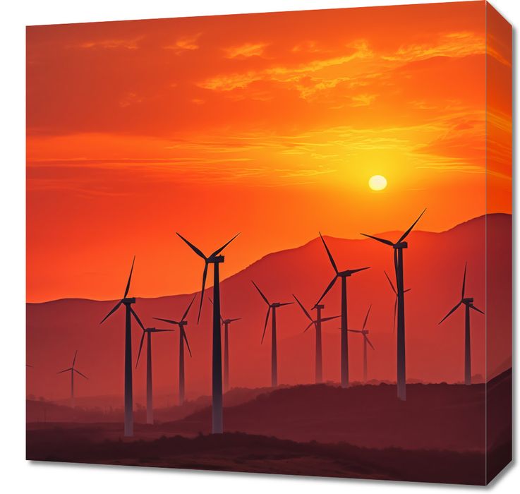 Obraz 50x50cm Energia Nowej Ery