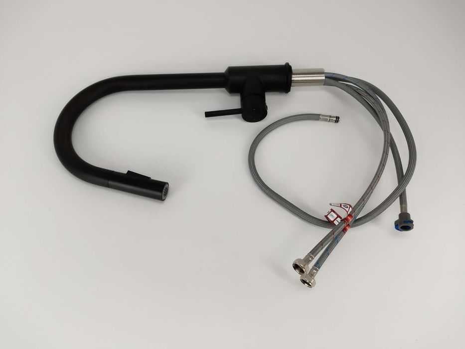 Bateria kuchenna stojąca Cecipa FAUCET, 0523, Czarna,  Stal nierdzewna