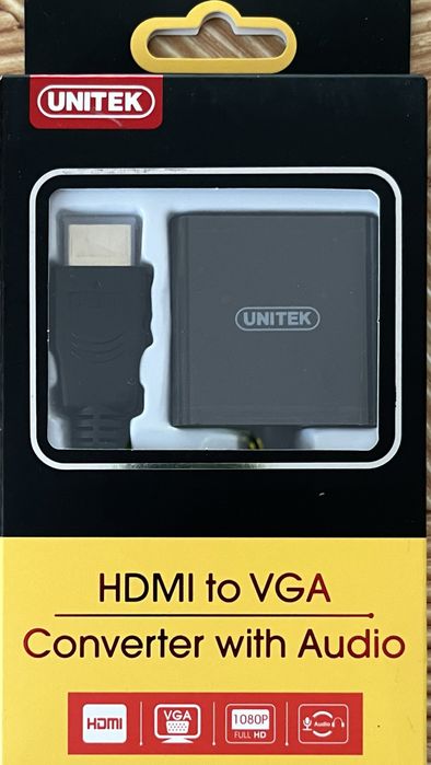 Adapter HDMI - VGA Unitek