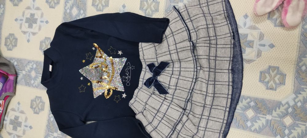 Camisola polar + saia "Estrela"