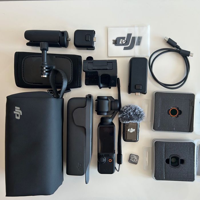 DJI Osmo Pocket 3 Creator Combo + Care 2 lata + filtry cinematic!