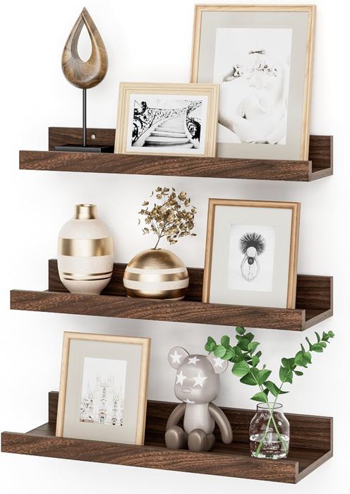 Półki Floating 3 szt. od marki HomeDecor - Ścienne Półki Drewniane