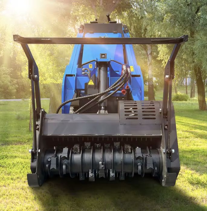 Mulczer lesny hydrauliczny szer rob 80cm przystawka mini skidsteer