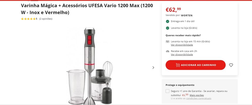 Varinha, picadora