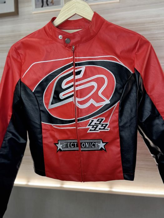 Мото куртка жіноча,байкерська.Тепла весна/осінь, літо. Нова,розмір М