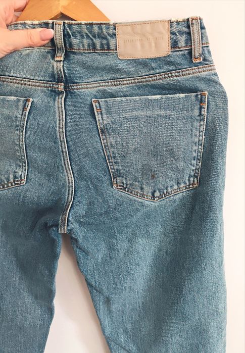 Spodnie jeansowe jeansy Zara S