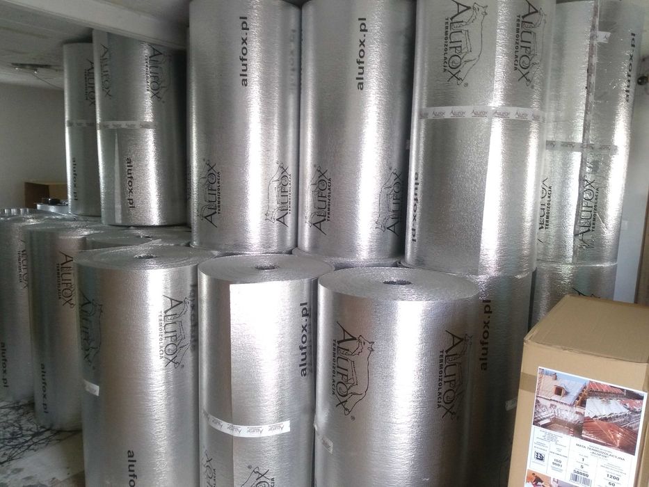 Termoizolacja OKIEN - ocieplenie skrzynek pod rolety zewnętrzne- ALUFOX- z aluminium