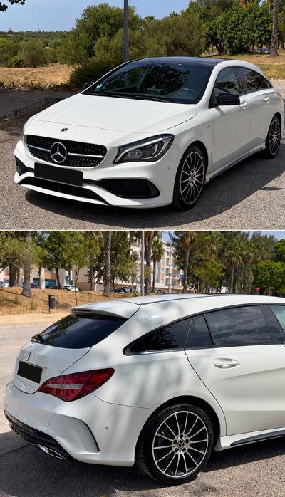 Mercedes-Benz CLA 220d AMG Line 177 cv | 2017 | Teto Panorâmico | Câmara de Marcha-atrás