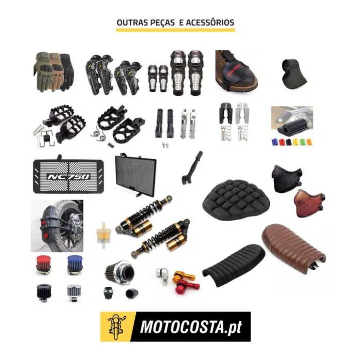 Promoção Acessórios e Equipamentos para Motociclismo - MOTOCOSTA