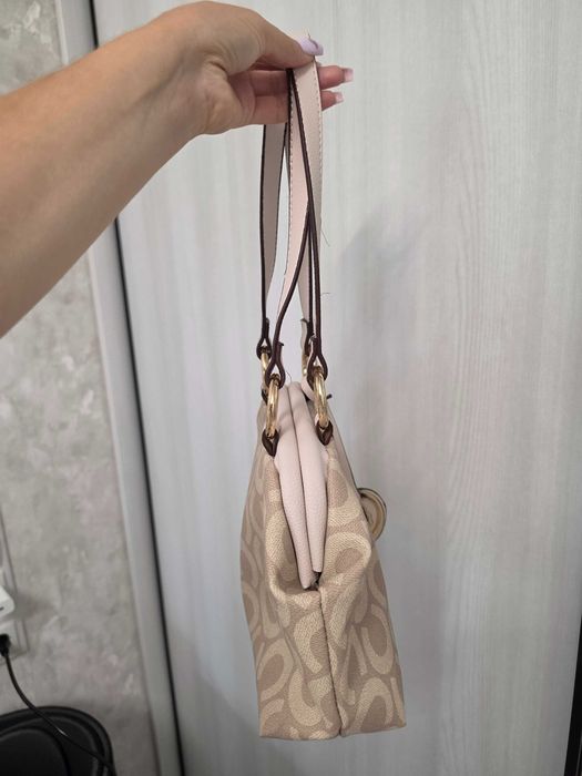 US Polo assn бежева сумка