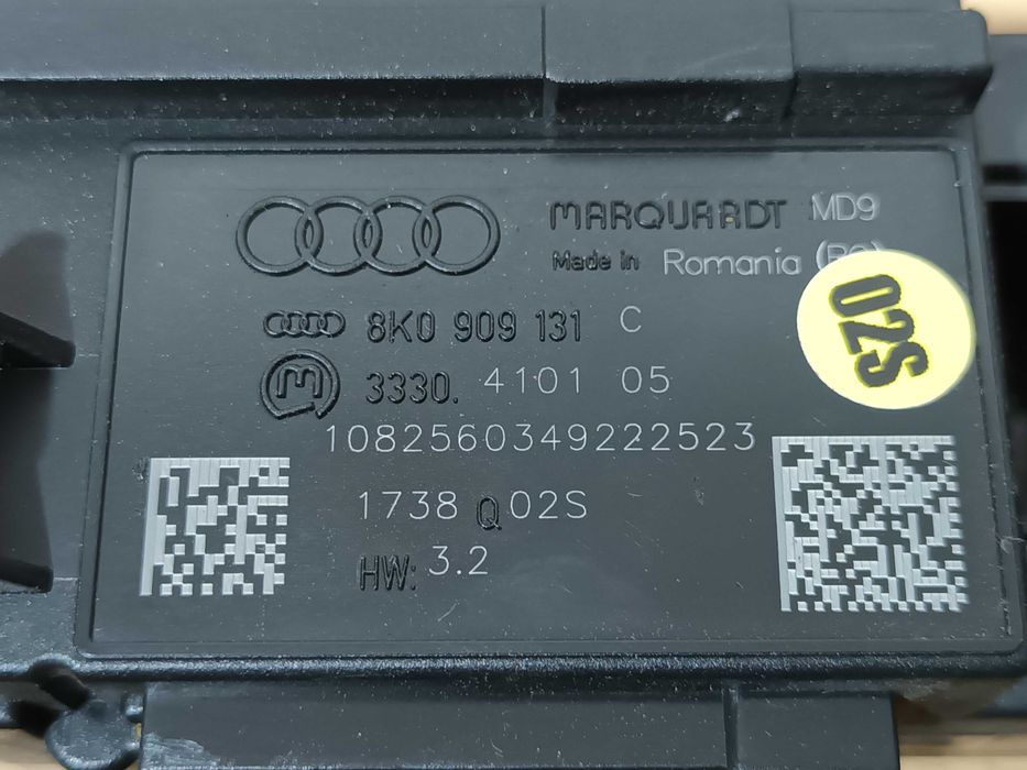 Stacyjka czytnik pilota AUDI A4 B8 A5