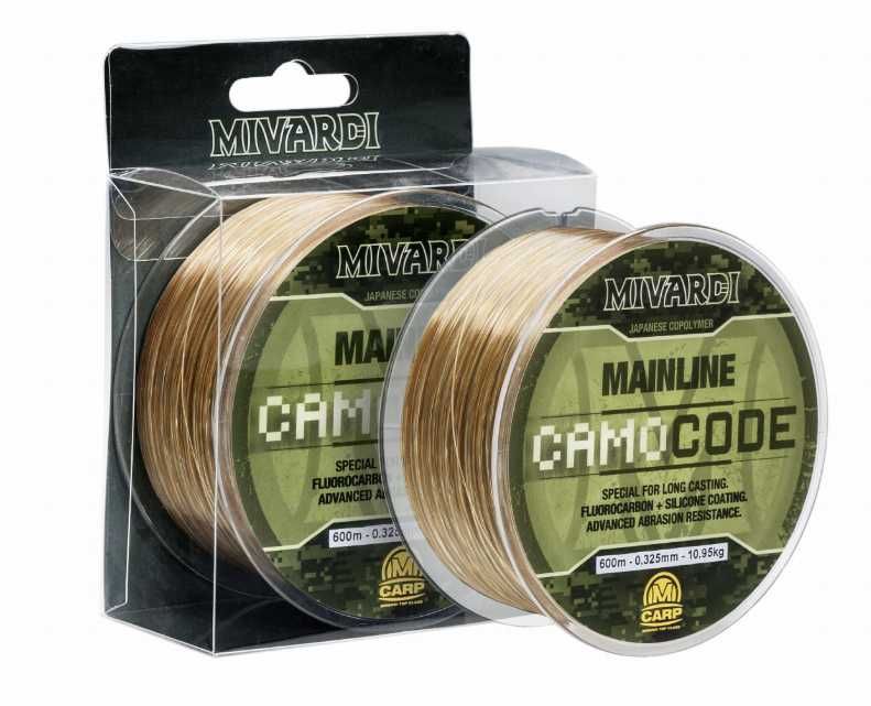 Mivardi Żyłka Karpoiowa CamoCode Mainline 600 m / 0,385 mm