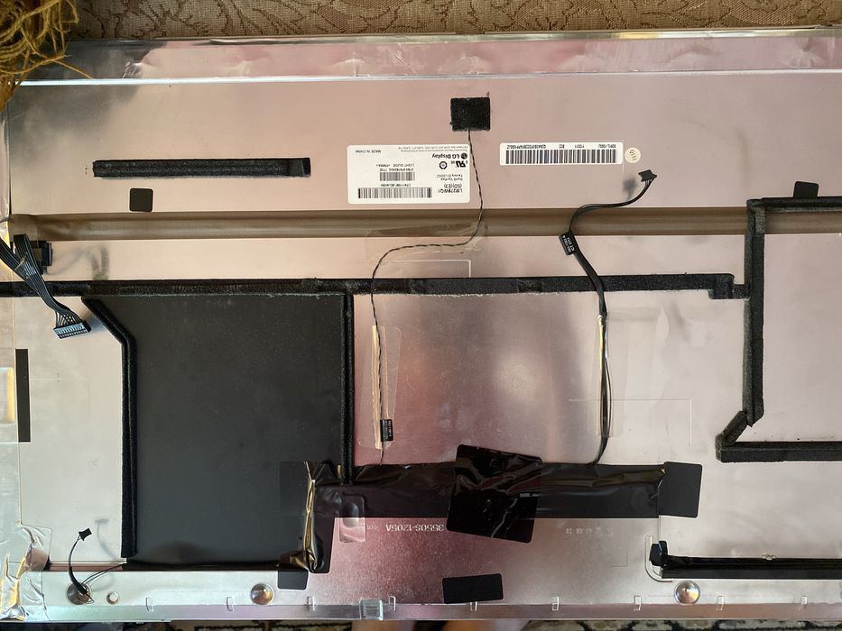 Кабель верт-ной синхр V-Sync с темп сенсор iMac 27 A1312 2011 593-1385