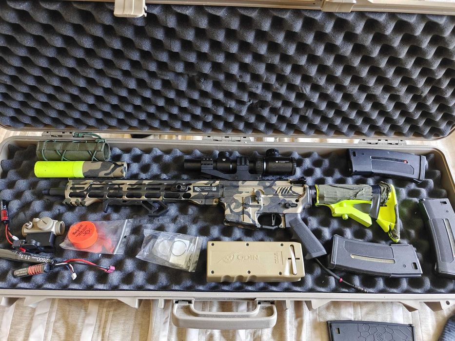 Airsoft Wolverine MTW HPA 14.5 inch + kit completo