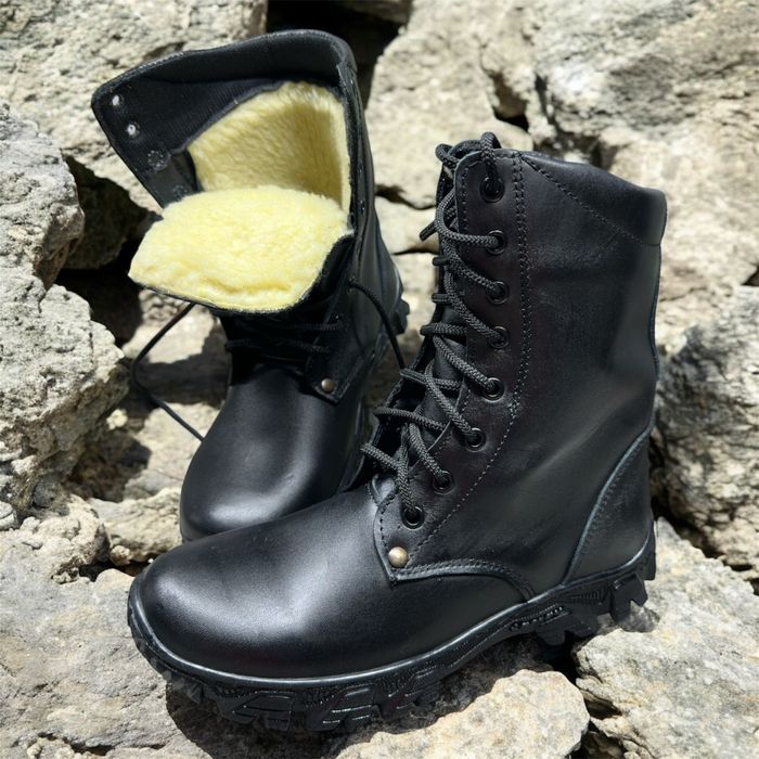 Берці зимові хутро / Берцы зимние натуральна кожа 36-48 Розн//Опт