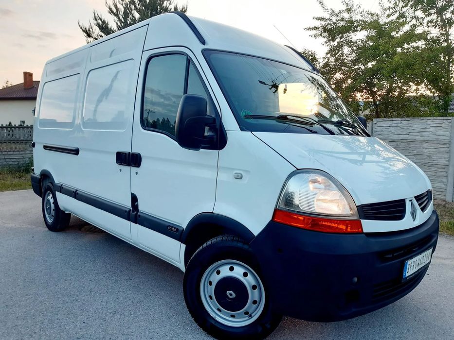 Renault Master  2.5 Dci 120 KM Klima Uwaga 88 tys km oryginal Stan Salonowy