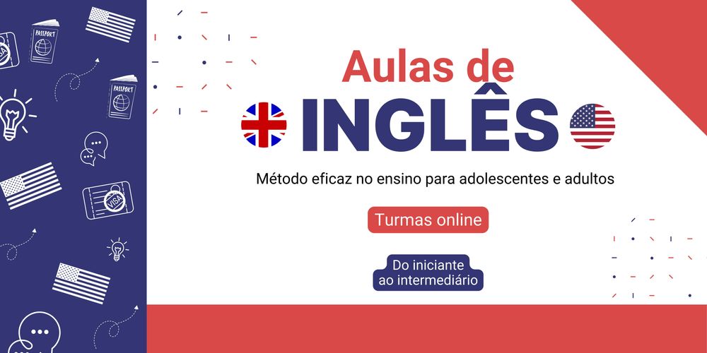 Aulas de inglês para adolescentes e adultos