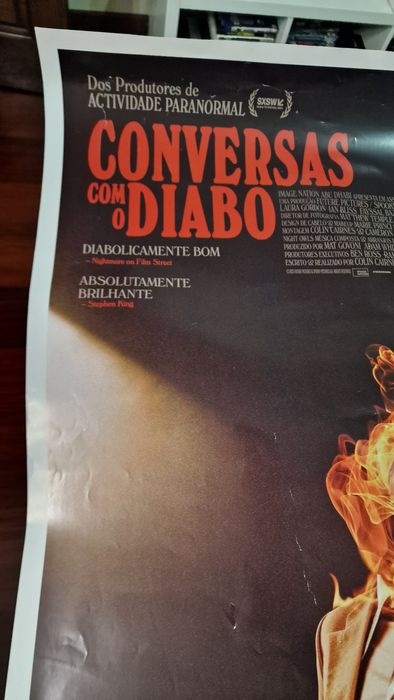 Poster oficial de cinema. Late Night With The Devil