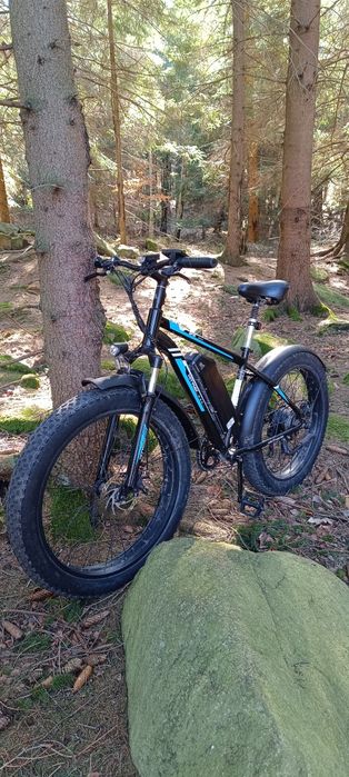 Fat bike - Elektryczny, W dobrym stanie