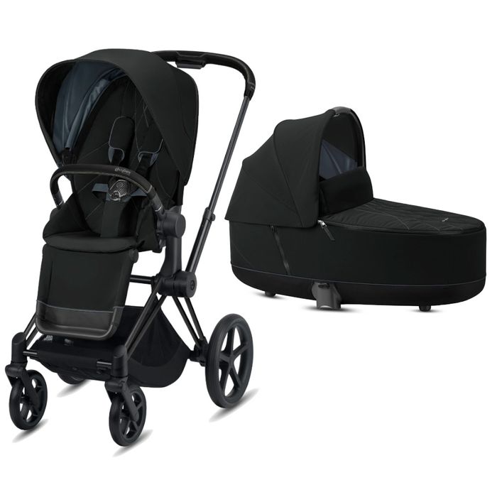 Piękny Cybex Priam 2.0 all black 2w1