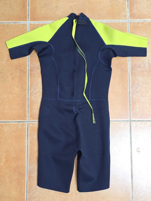 Fato Shorty Criança 12 anos Neoprene 1,5mm