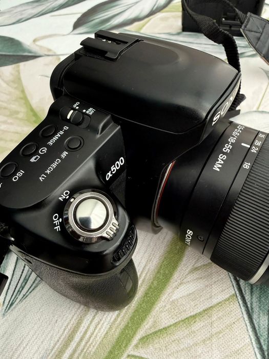 Sony Alpha A500- super lustrzanka .