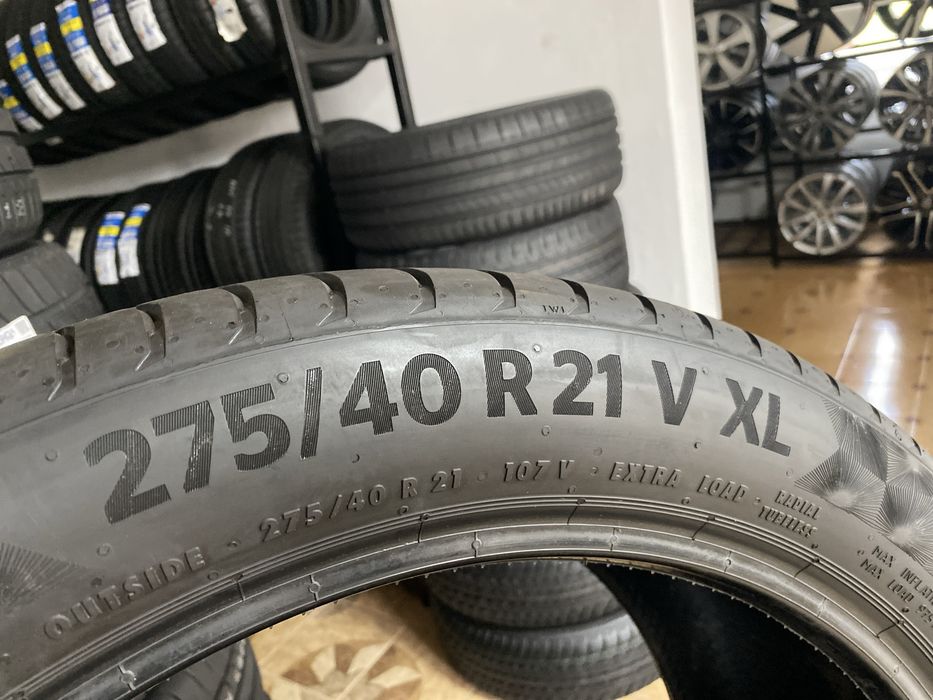 275/40/21  107V XL Continrntal Premium Contact 6