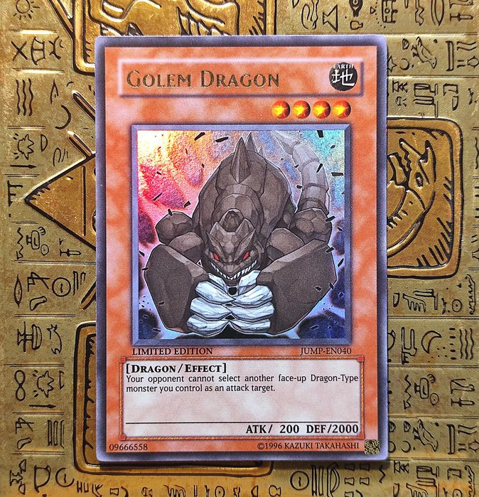 Golem Dragon - Edição Limitada Yugioh