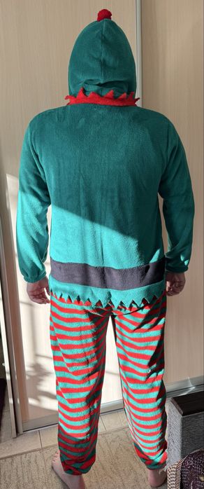 Чоловічий домашній, мʼякий комбінезон Гном