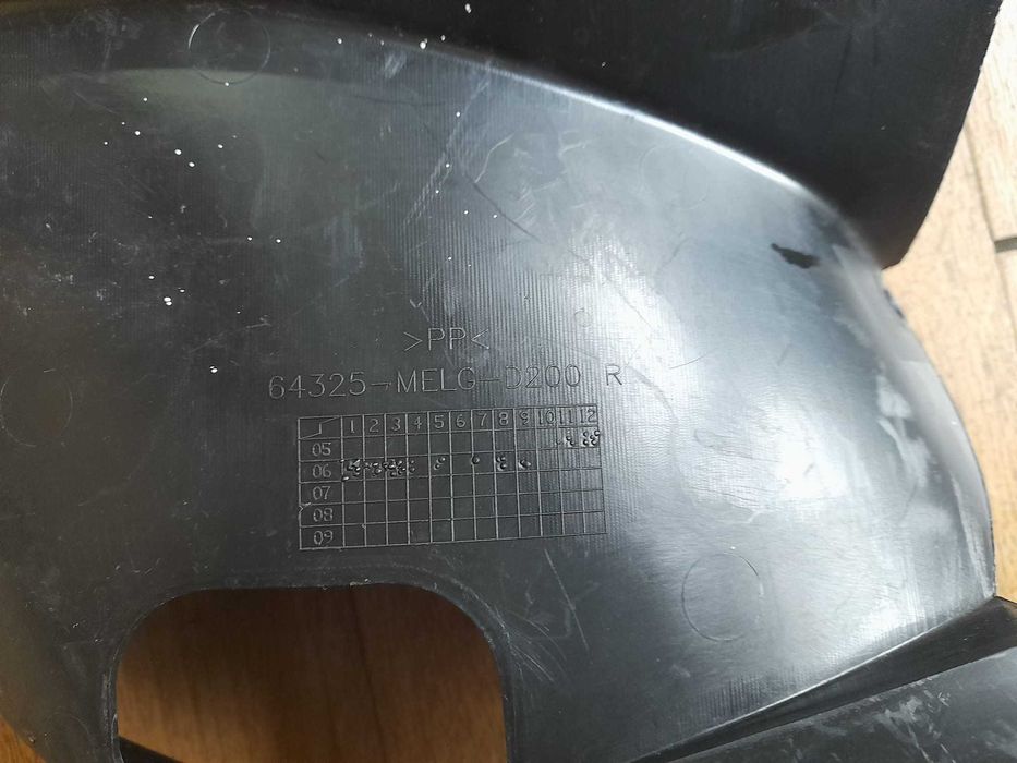 CARENAGEM INFERIOR DIREITA OEM HONDA CBR 1000RR FIREBLADE 0 6-0 7
