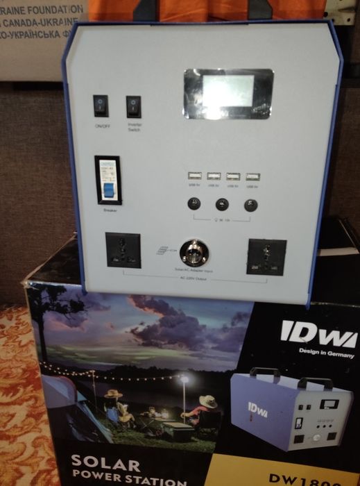 Зарядная станция DW1800 1800W/1380Wh под ремонт,(Полный заводской комплект)