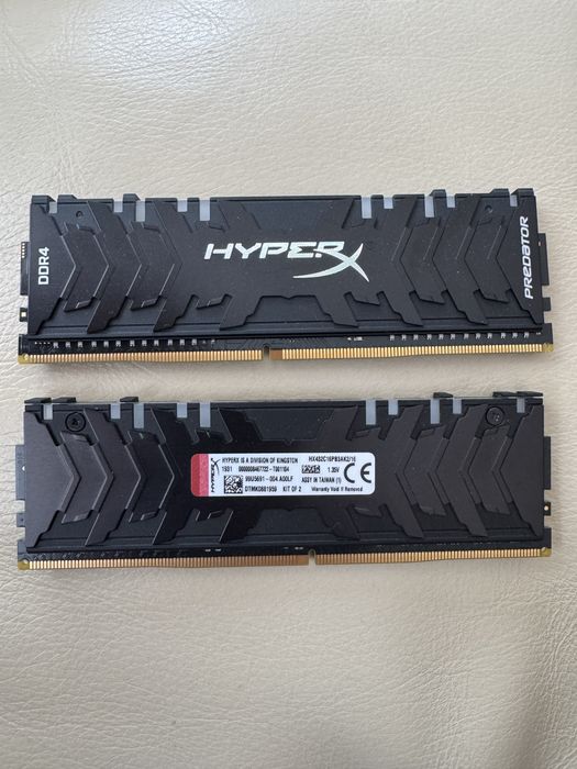 Pamięć RAM DDR4 HyperX Predator 16GB (2x8GB) 3200MHz CL16 RGB Mysłowice ...