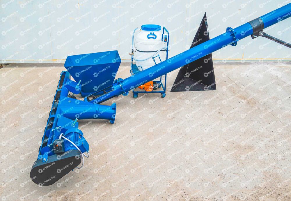 Шнекові транспортери, погрузчик зерна,гвинтовий конвеєр, протруювач