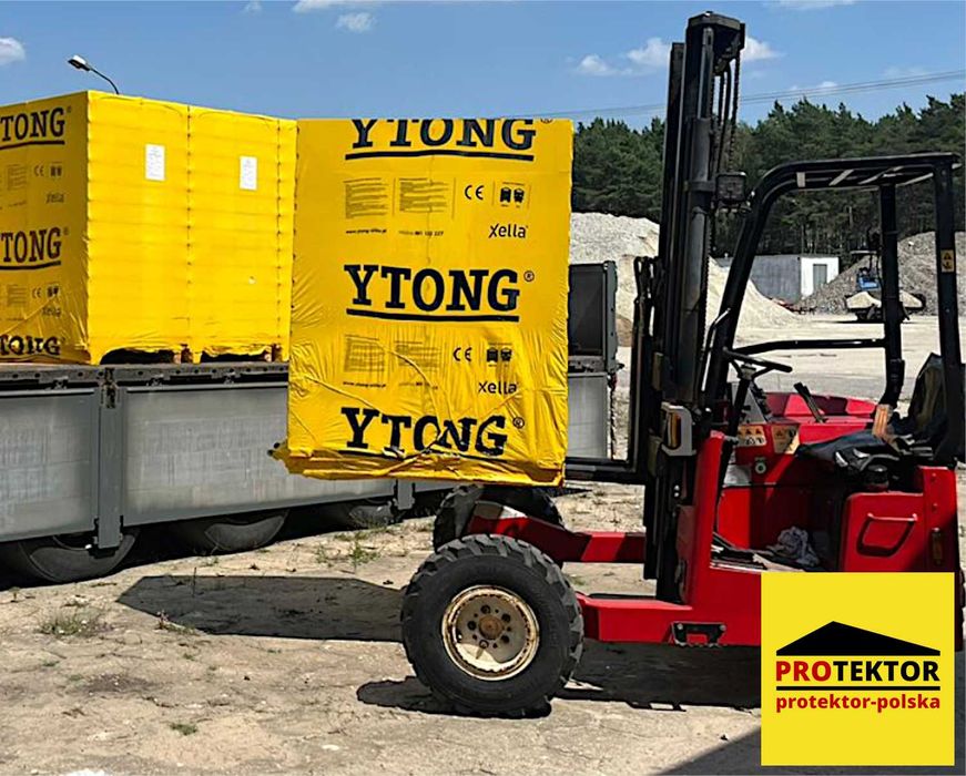 bloczek YTONG 24cm cegła beton komórkowy suporex pustak  xella kl.600