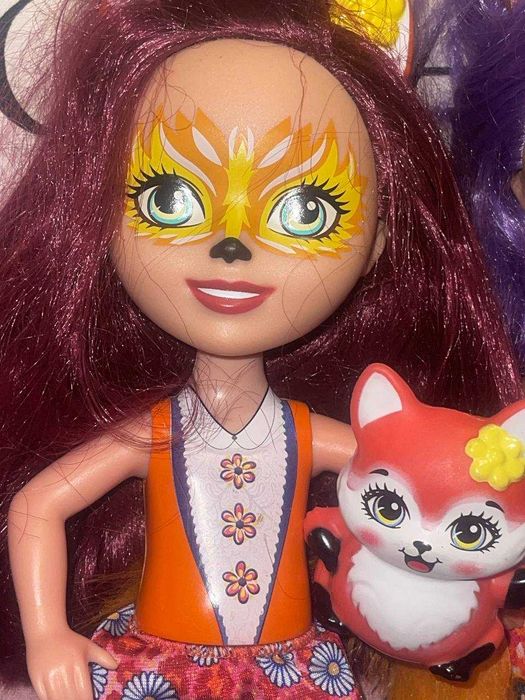 Великі ляльки Кролик,Олень та Лисиця  Enchantimals Mattel 2017 35 см.