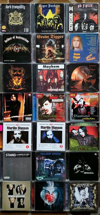 •CD Диски-6•HEAVY METAL ROCK•Компакт Диски•СД Диски •Объявление-6•