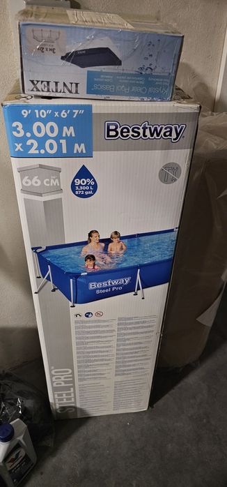 basen bestway 200x300 plus pokrowiec
