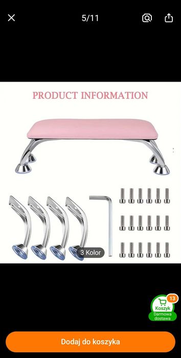 Podpurka do manicure