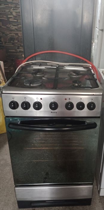 Kuchenka Gazowa Amica srebrna Propan Butan z Niemiec