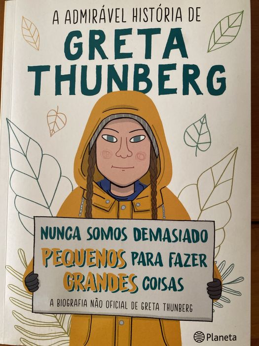 Livro “A admirável história de Greta Thunberg”
