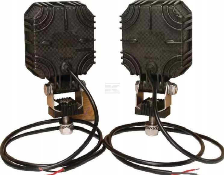 Zestaw lamp do belki opryskiwacza, niebieska 2 x 9W, Lampa robocza