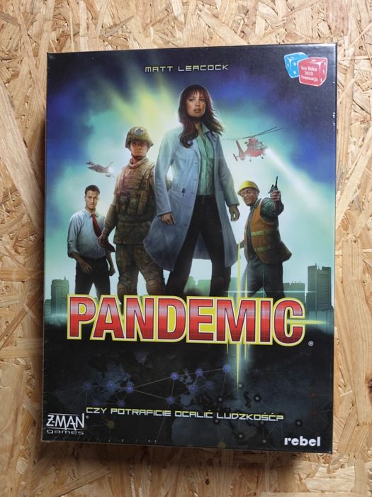 Pandemic gra planszowa, nowa, w folii
