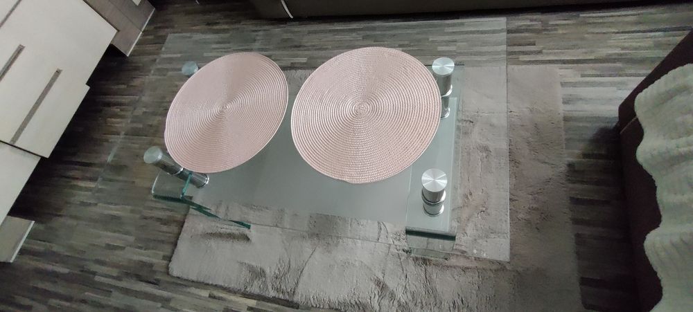 Stolik kawowy szklany