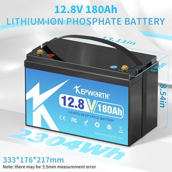 Акумулятор LiFePo4 Kepworth 12V 30/50/100/180/200A аккумулятор lifepo4